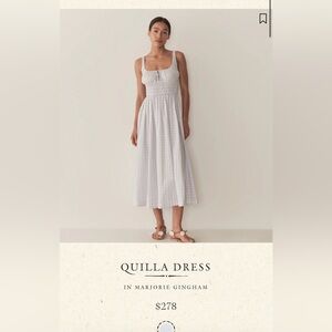 Doen Quilla Dress NWT